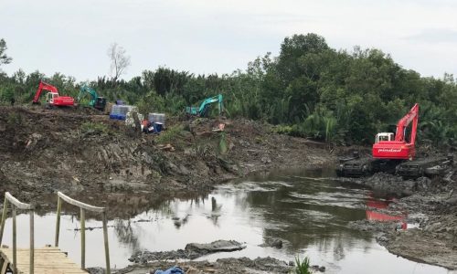 PEKERJAAN LAND CLEARING DAN STRIPPING TOP SOIL